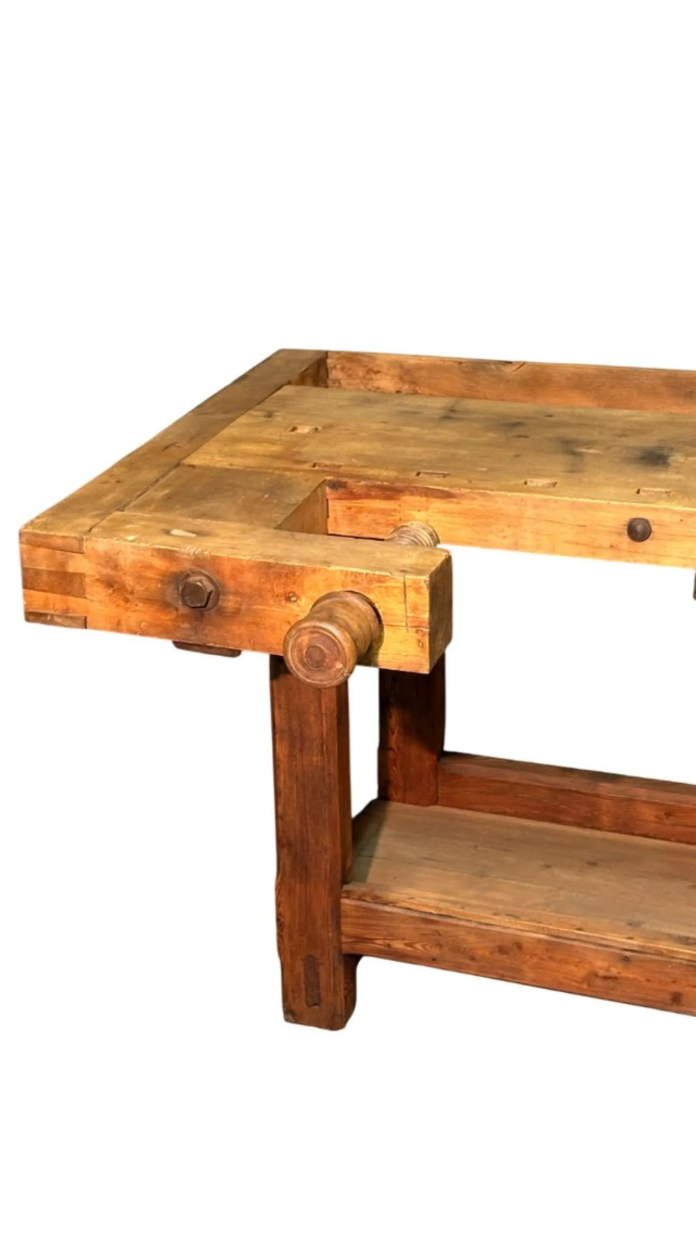 Antiker Tisch aus Apfelholz, 1800er