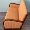 Antikes Art Deco Sofa aus Bugholz, 1930er