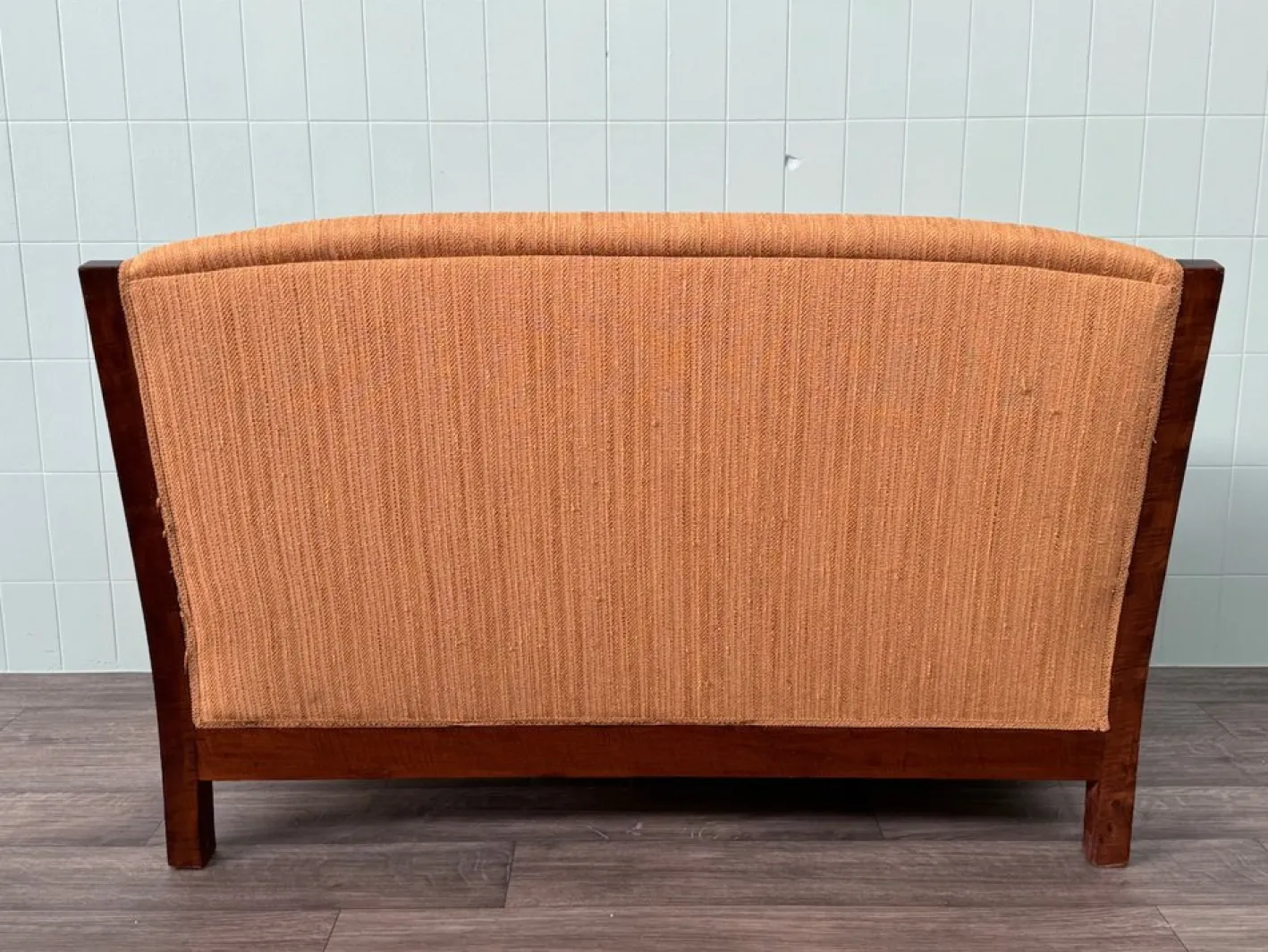 Antikes Art Deco Sofa aus Bugholz, 1930er