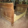 Antikes Bootsbett aus Holz