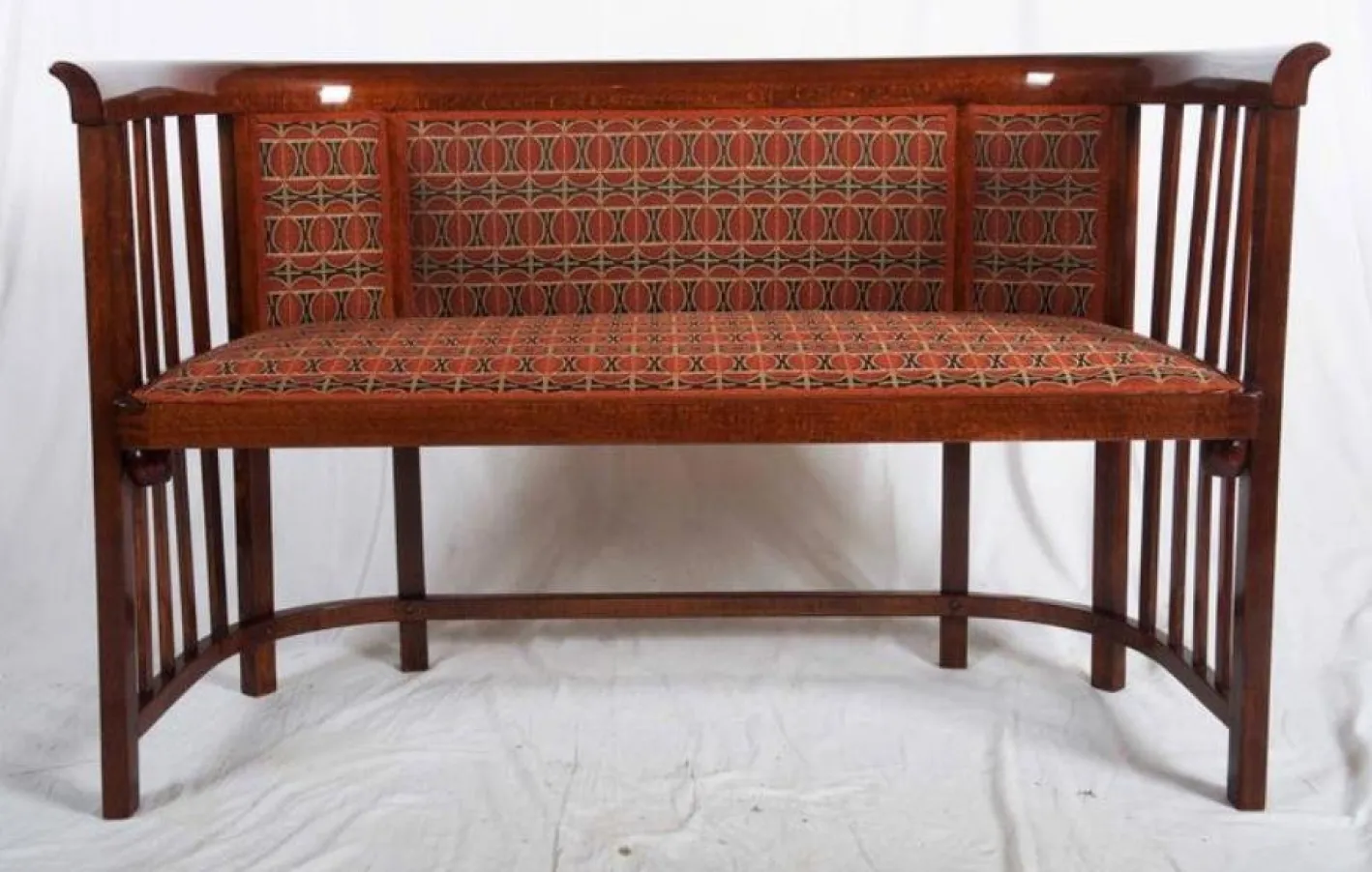 Antikes Bugholz Sofa von Josef Hoffmann für Thonet