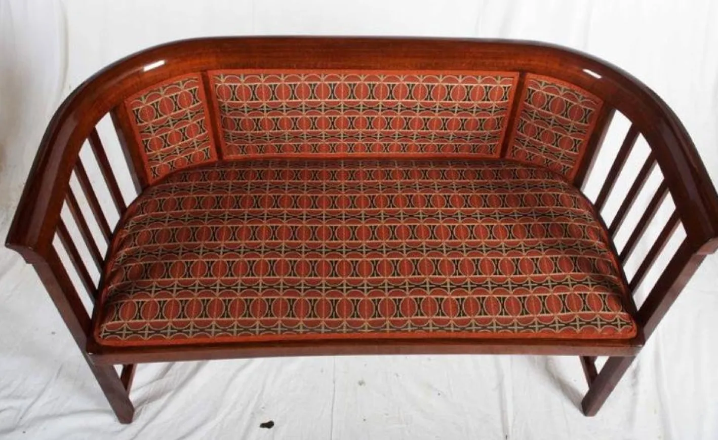 Antikes Bugholz Sofa von Josef Hoffmann für Thonet