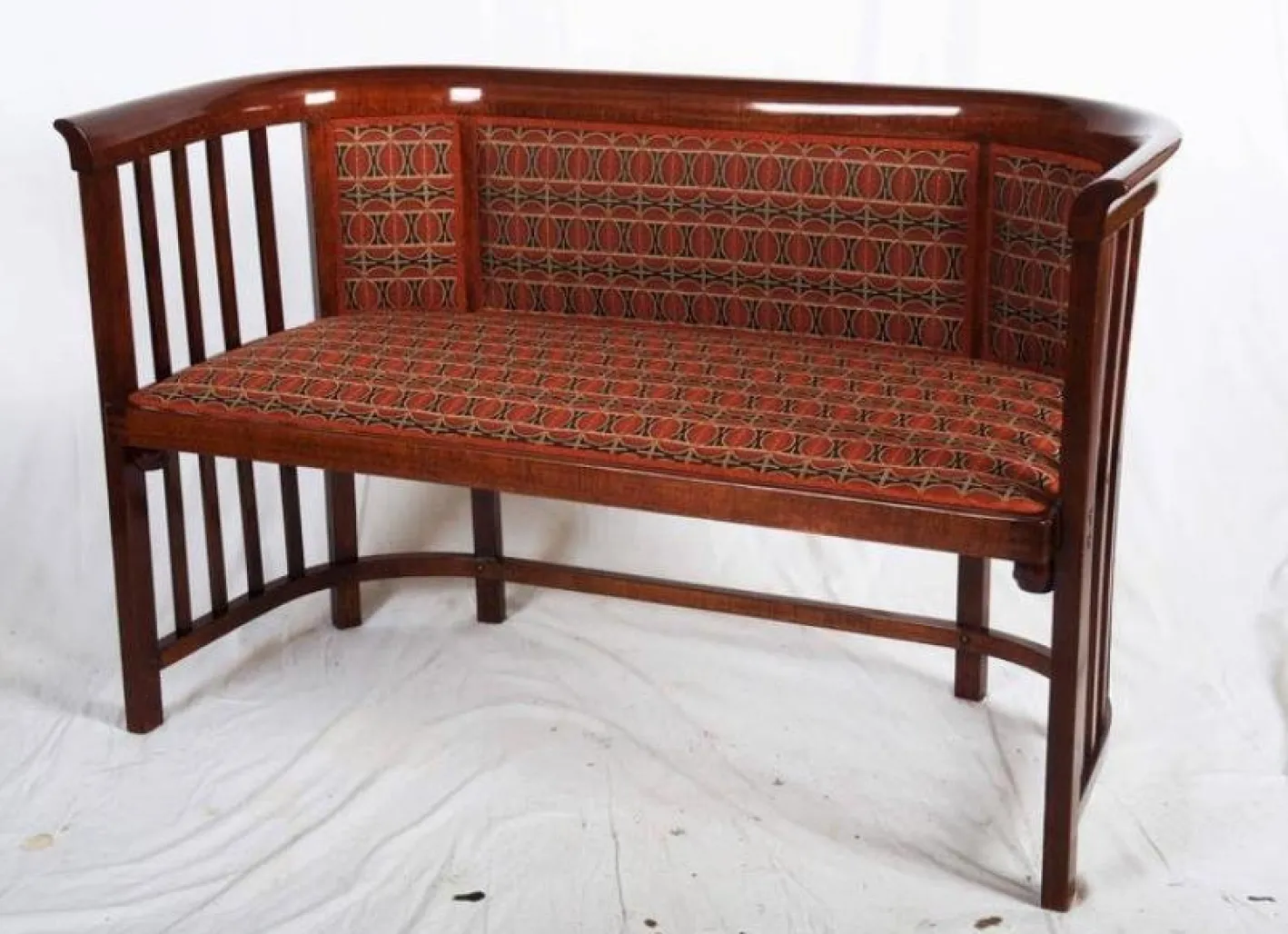 Antikes Bugholz Sofa von Josef Hoffmann für Thonet