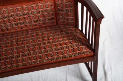 Antikes Bugholz Sofa von Josef Hoffmann für Thonet