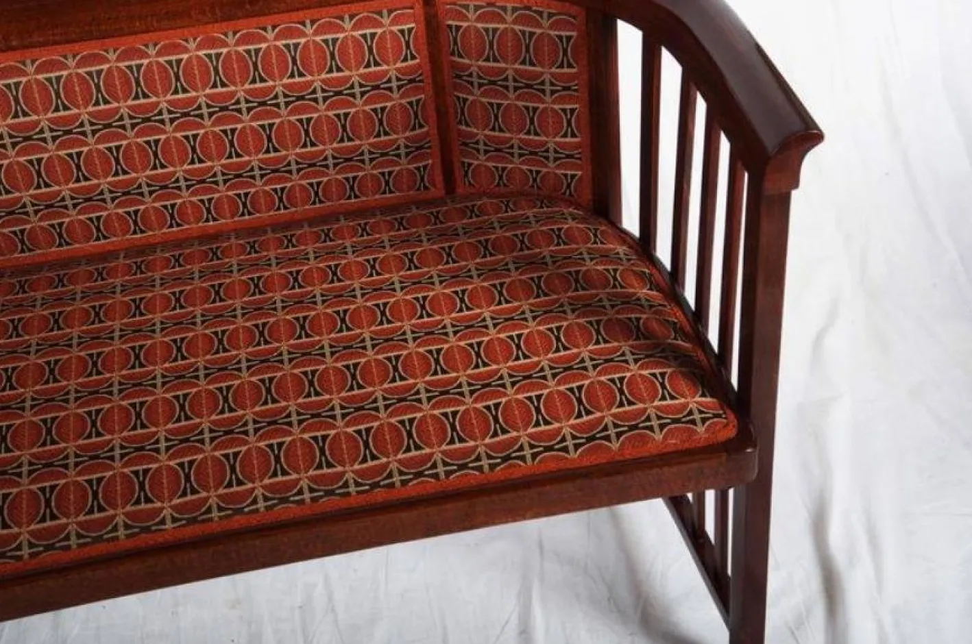 Antikes Bugholz Sofa von Josef Hoffmann für Thonet