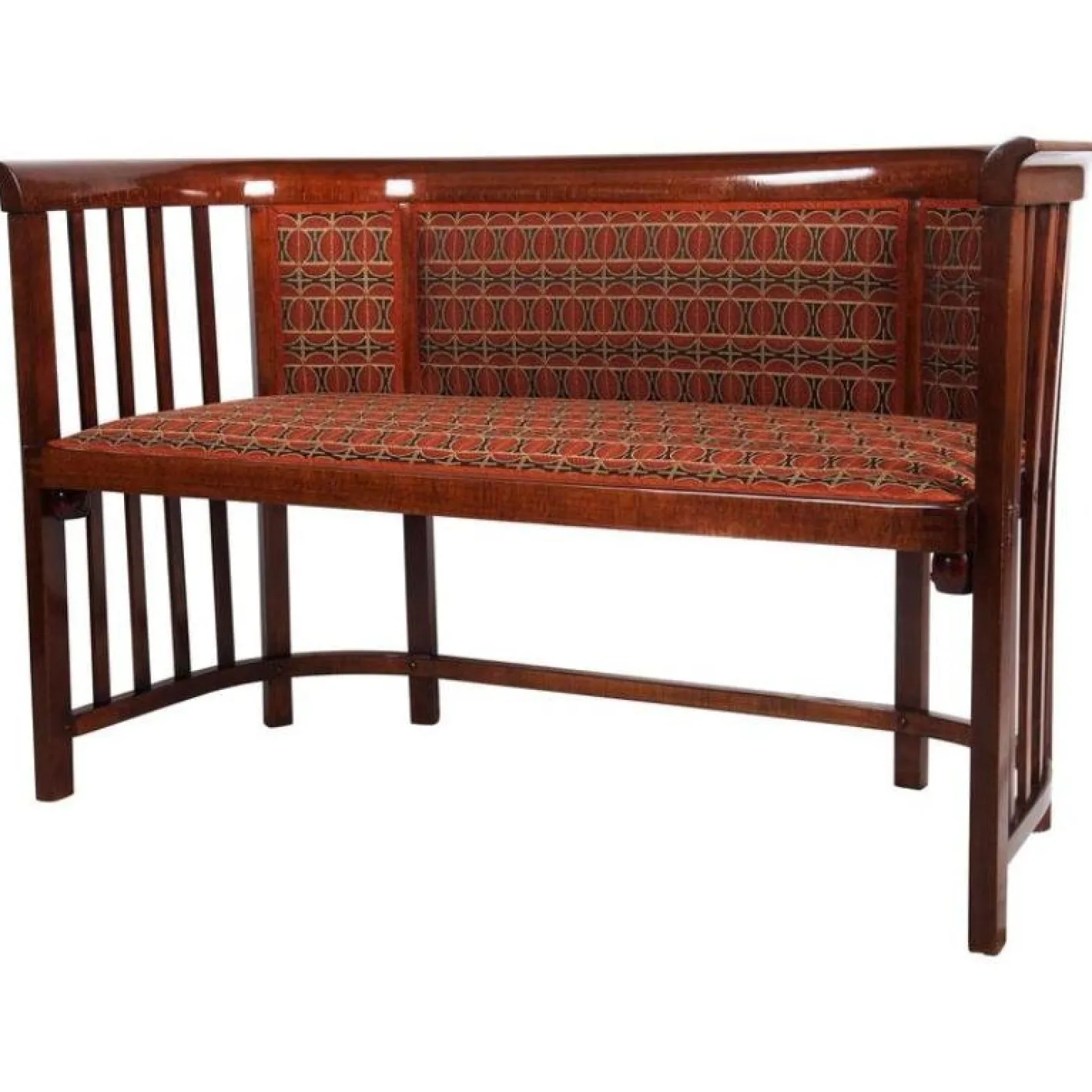 Antikes Bugholz Sofa von Josef Hoffmann für Thonet