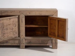 Antikes chinesisches Sideboard aus Ulme