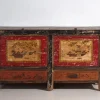 Antikes lackiertes Sideboard aus Ulmenholz, China, 1950