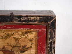 Antikes lackiertes Sideboard aus Ulmenholz, China, 1950