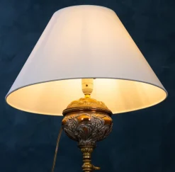 Antike Stehlampe, 1940er