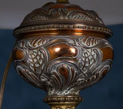 Antike Stehlampe, 1940er
