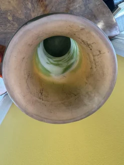 Antike Vase mit Mohnblüten von Emile Gallé, 1890er
