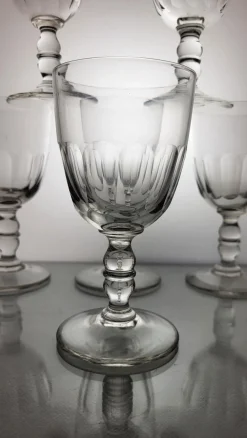 Antike Weingläser, 1890er, 6 . Set