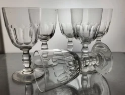 Antike Weingläser, 1890er, 6 . Set