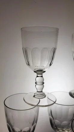 Antike Weingläser, 1890er, 6 . Set