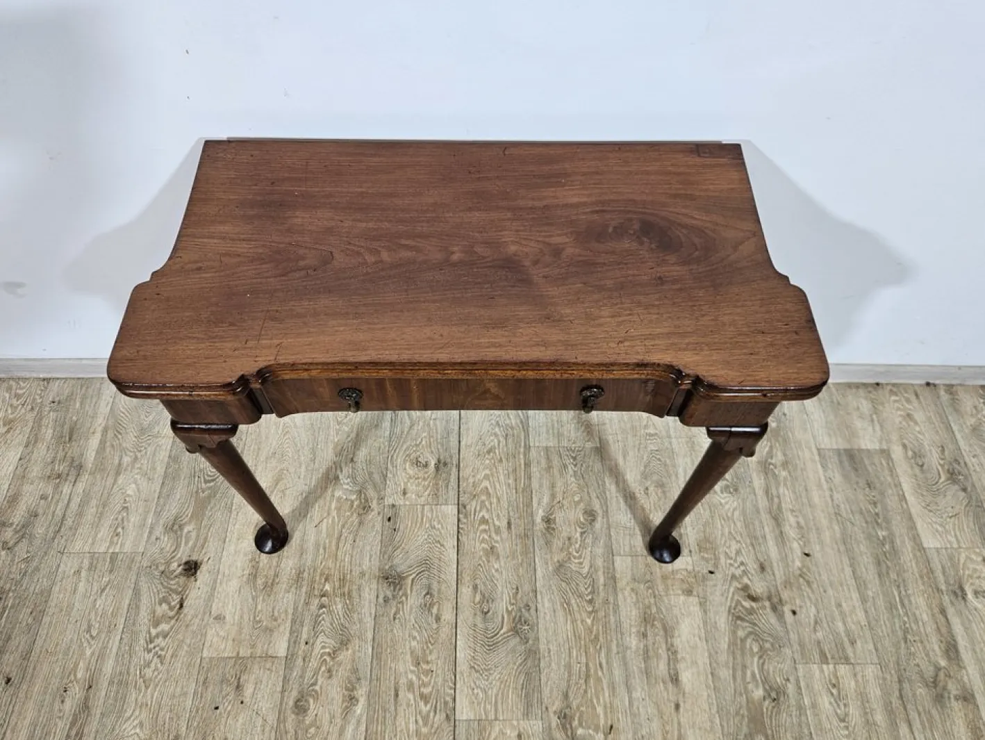 Antique Game Table in Walnut, 1800s