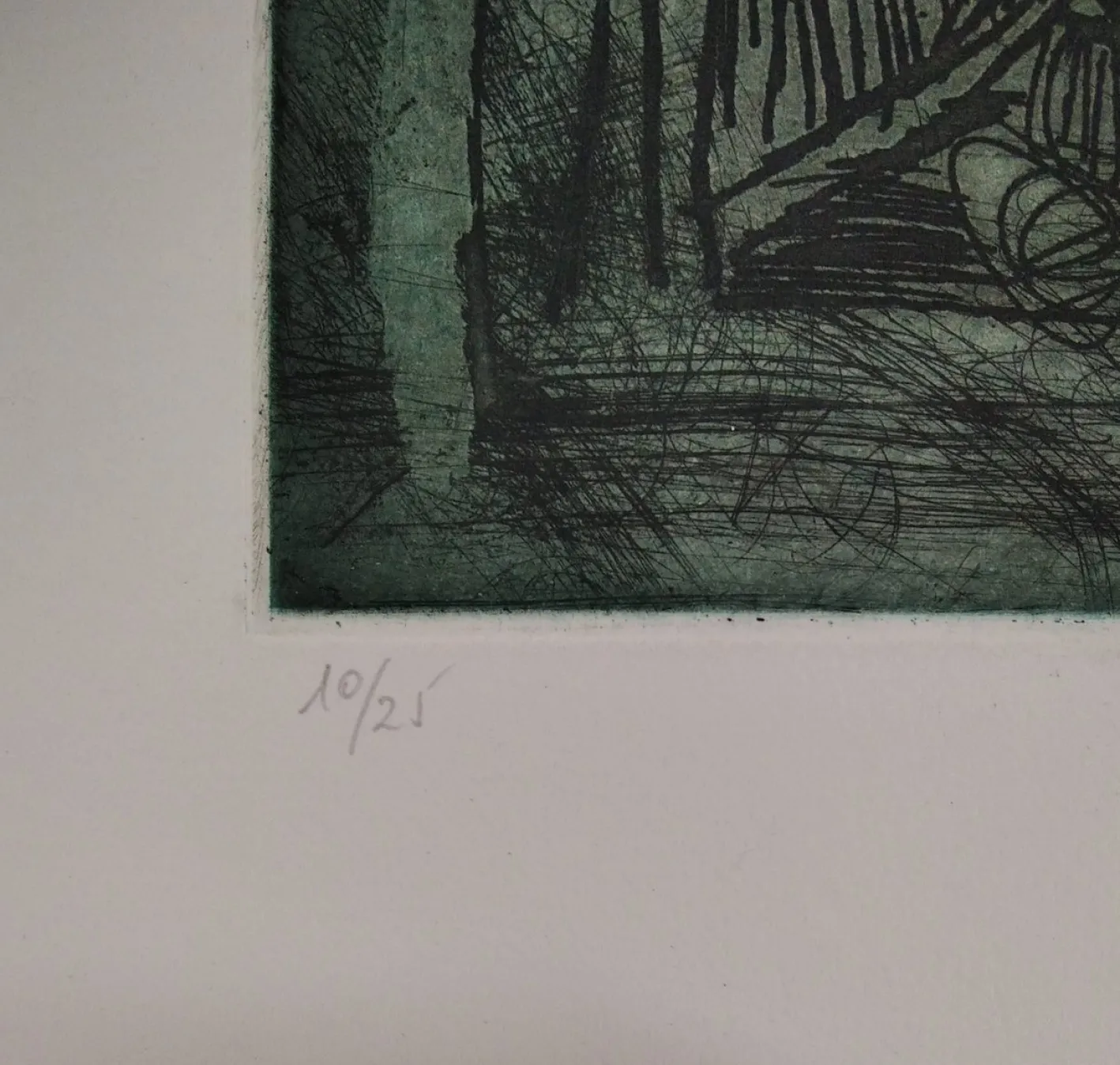 Antoni Clave, Ohne Titel, 1990, Gravur & Lithographie
