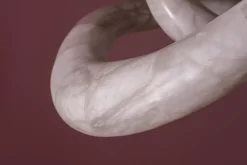 Aqua Fossil Light V Hängelampe aus Alabaster von Amarist Studio
