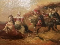 Arabische Reiter, 1920er-1940er, Gemälde, Gerahmt