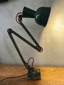 Arbeitslampe für Mechaniker von Simplex, 1930er