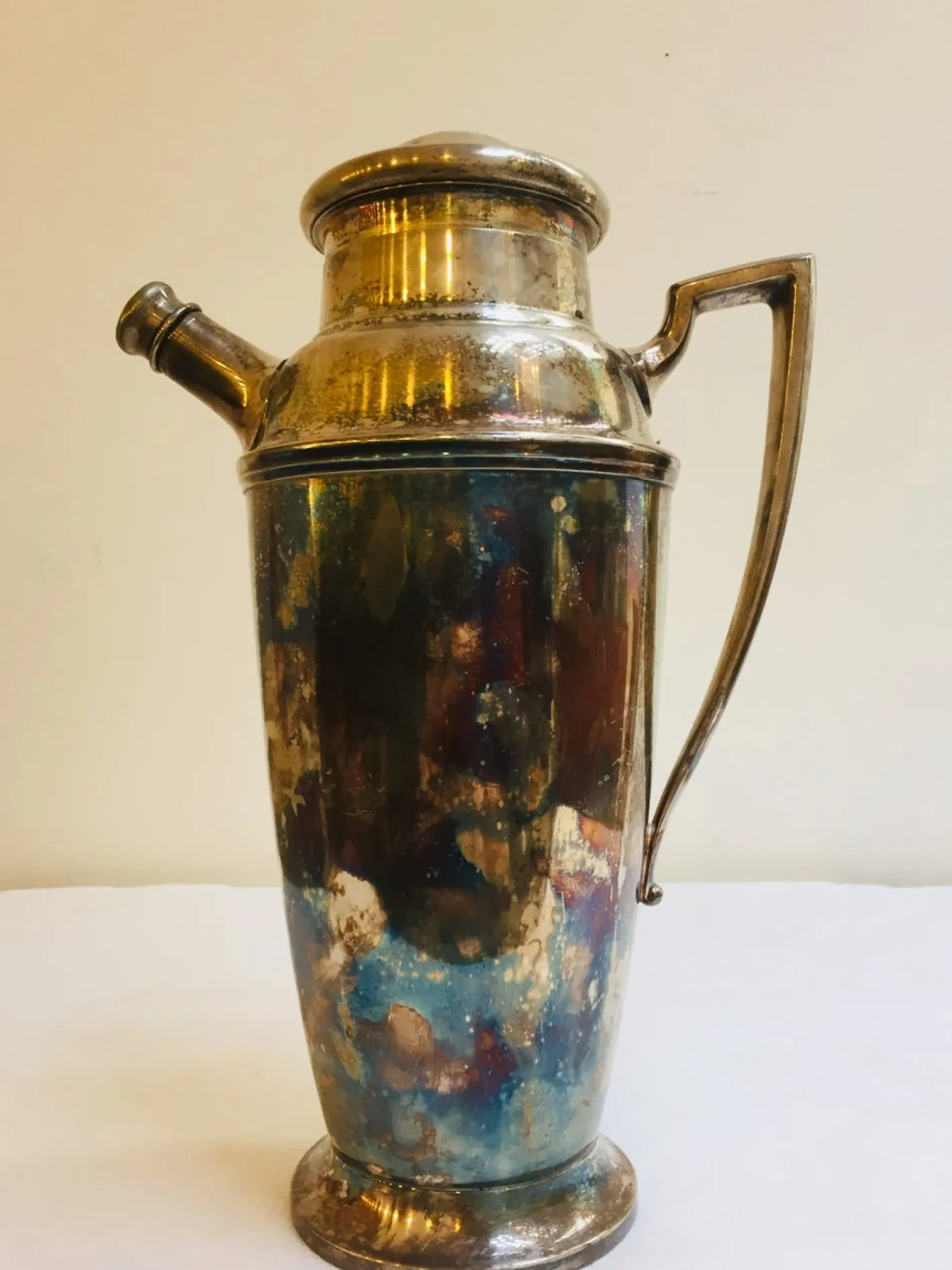 Art Deco Cocktailshaker von WM Mounts