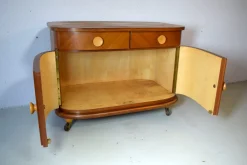 Art Deco Kommode auf Rollen, 1930er