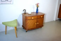 Art Deco Kommode auf Rollen, 1930er