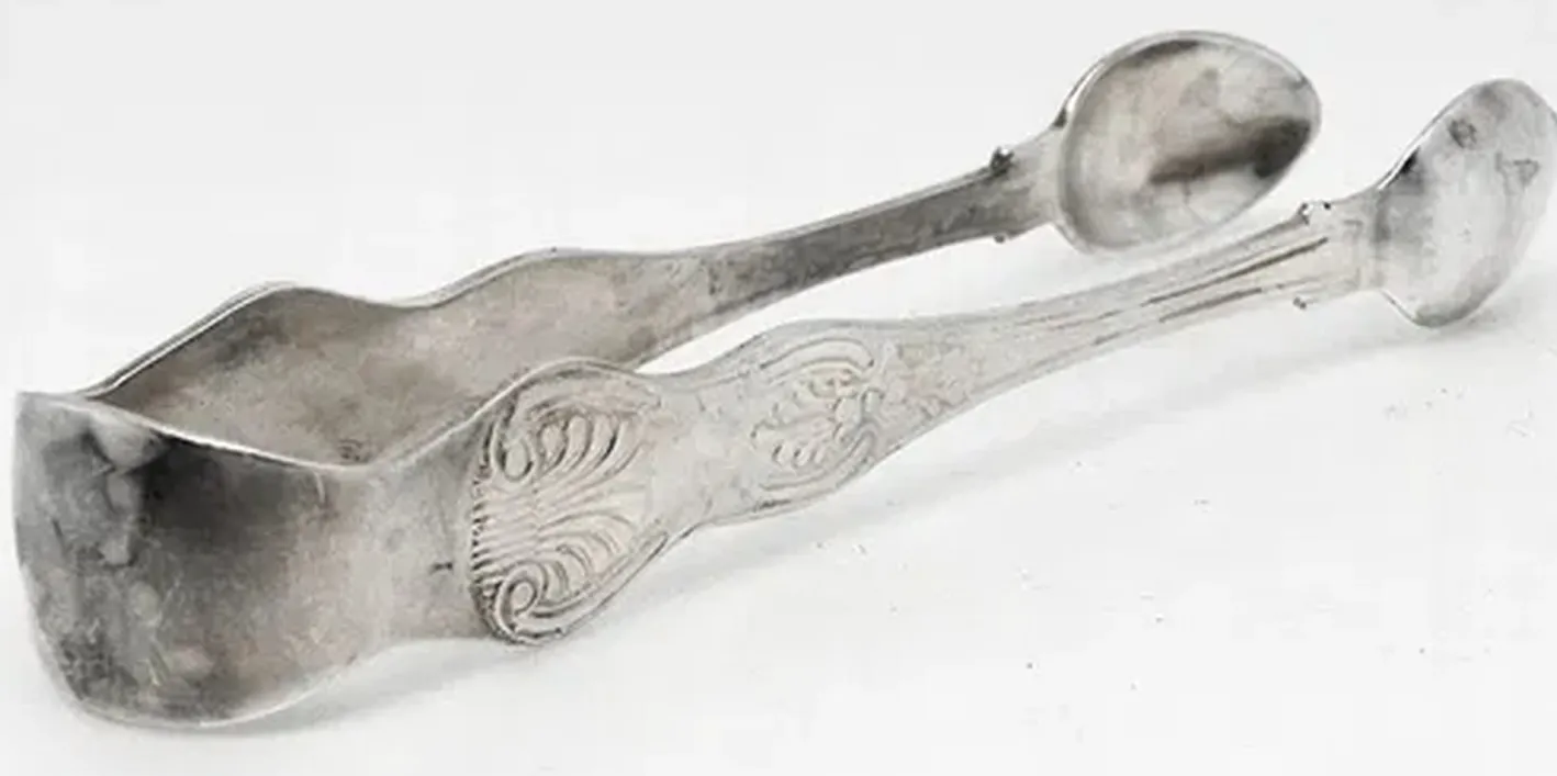 Art Deco Messingzange, 1930er
