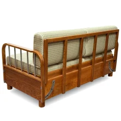 Art Deco Modell H215 Sofa von Jindřich Halabala für Up Závody, 1930er