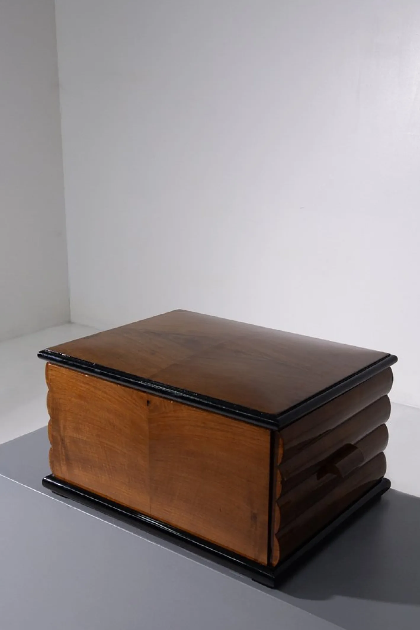 Art Deco Sambonet Servierset mit Schuber, 1930er