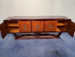 Art Deco Sideboard mit Barschrank von Osvaldo Borsani, Italien, 1940er