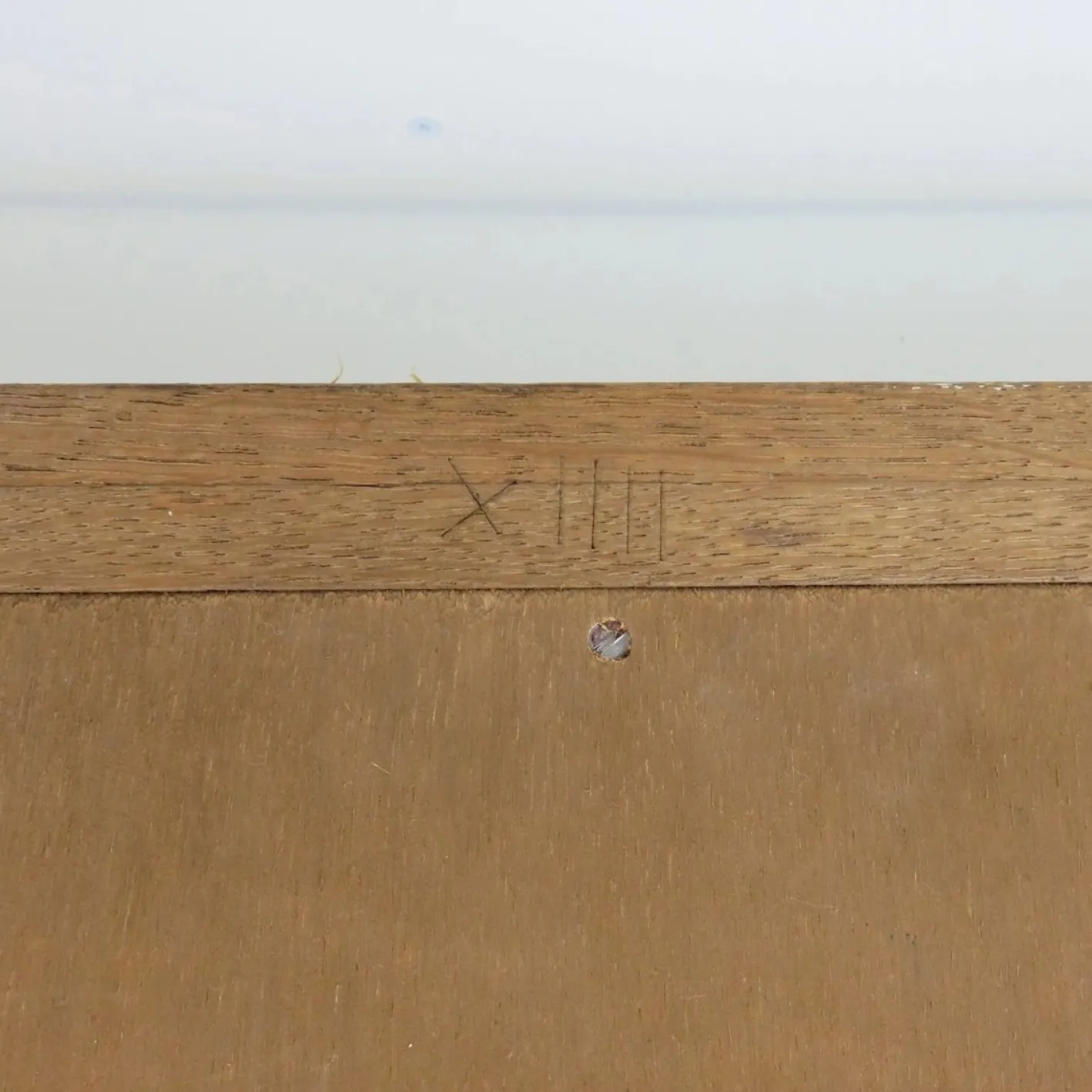 Art Deco Spiegelschrank aus Eiche mit Pergamentplatten, 1930