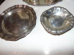 Art Deco Teller, 2 Tabletts, Teller, 2 Behälter, Preis für 5 Stück, 5er Set
