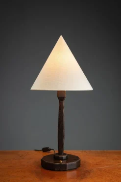 Art Deco Tischlampe, 1940er