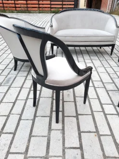 Art Deco Wohnzimmer Set, 1925, 5 . Set