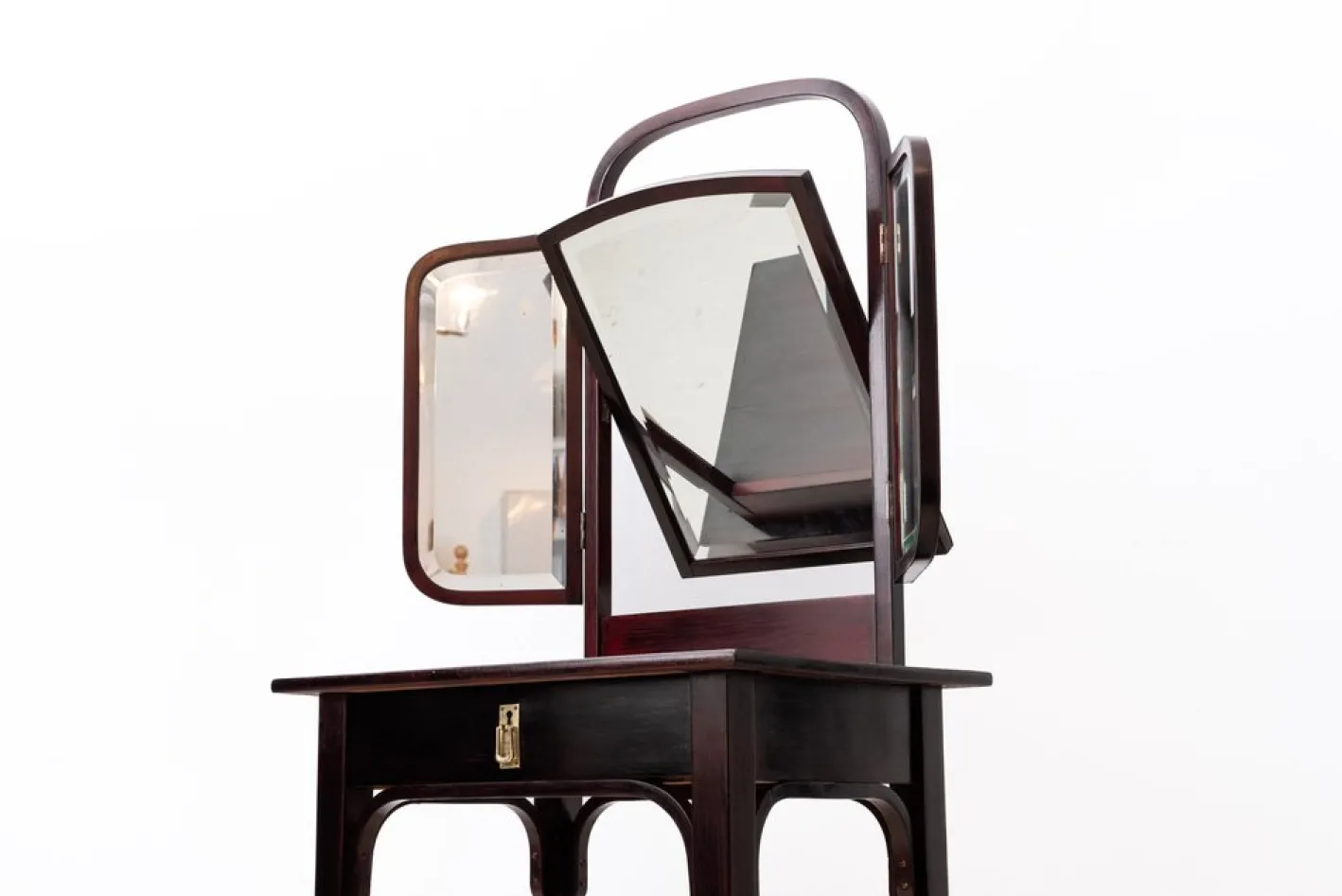 Art Nouveau Modell Nr. 23045 Frisiertisch von Thonet, 1910er