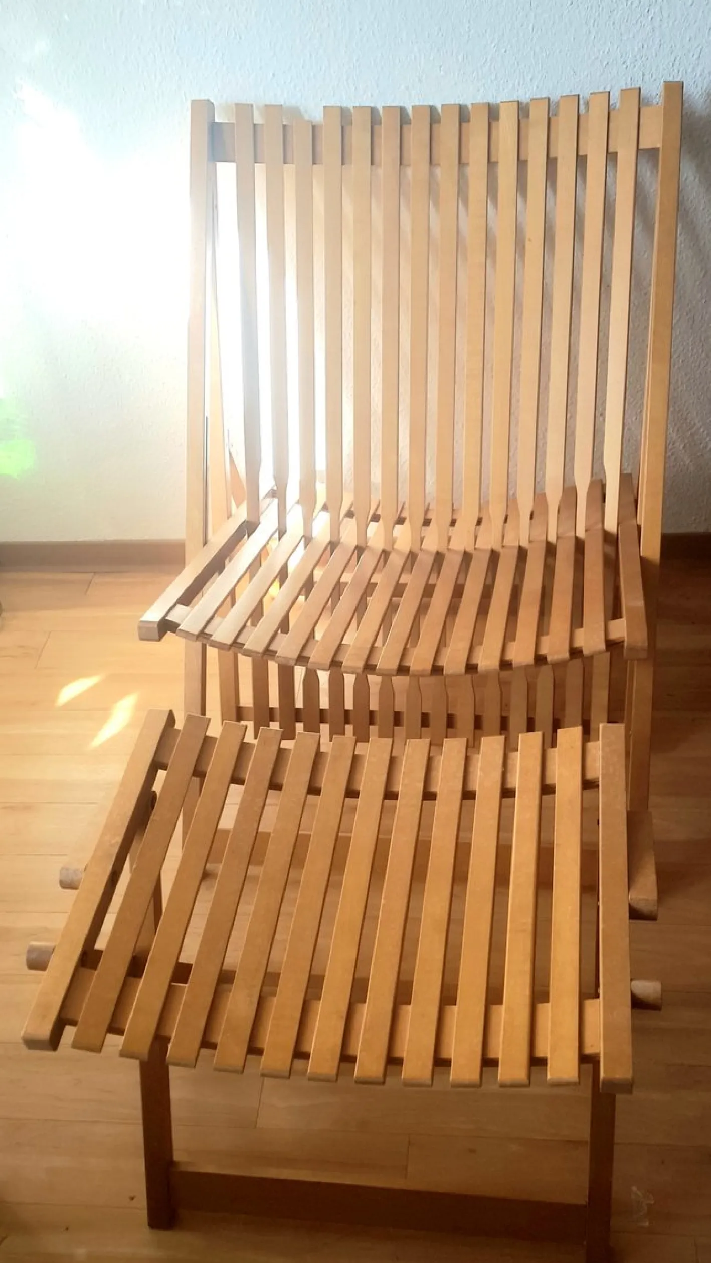 A1 Schaukelstuhl und A4 Fußhocker von Jean-Claude Duboys für Attitude, 1980er