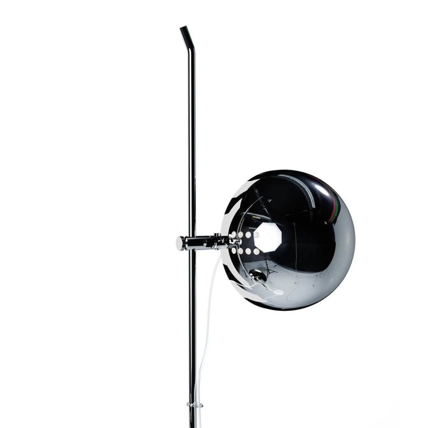A23 Stehlampe aus Chrom von Disderot