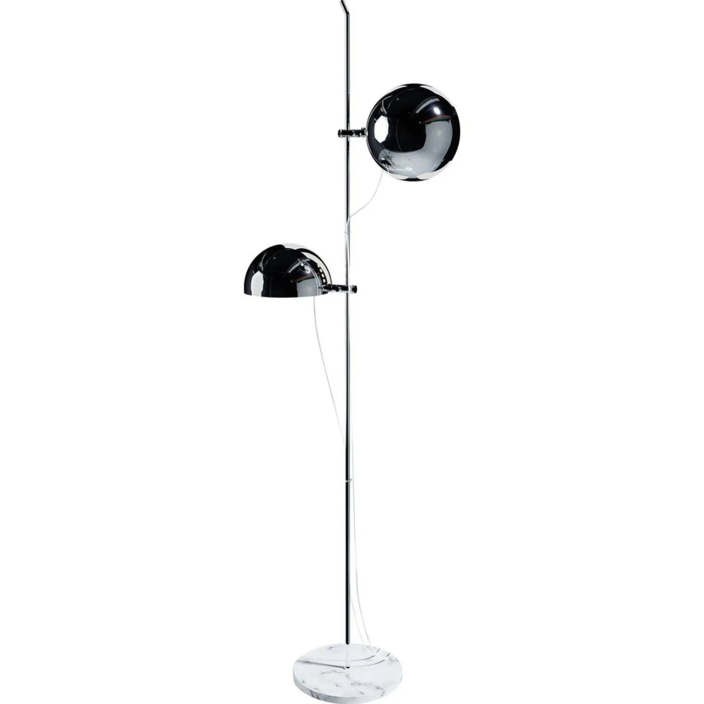A23 Stehlampe aus Chrom von Disderot