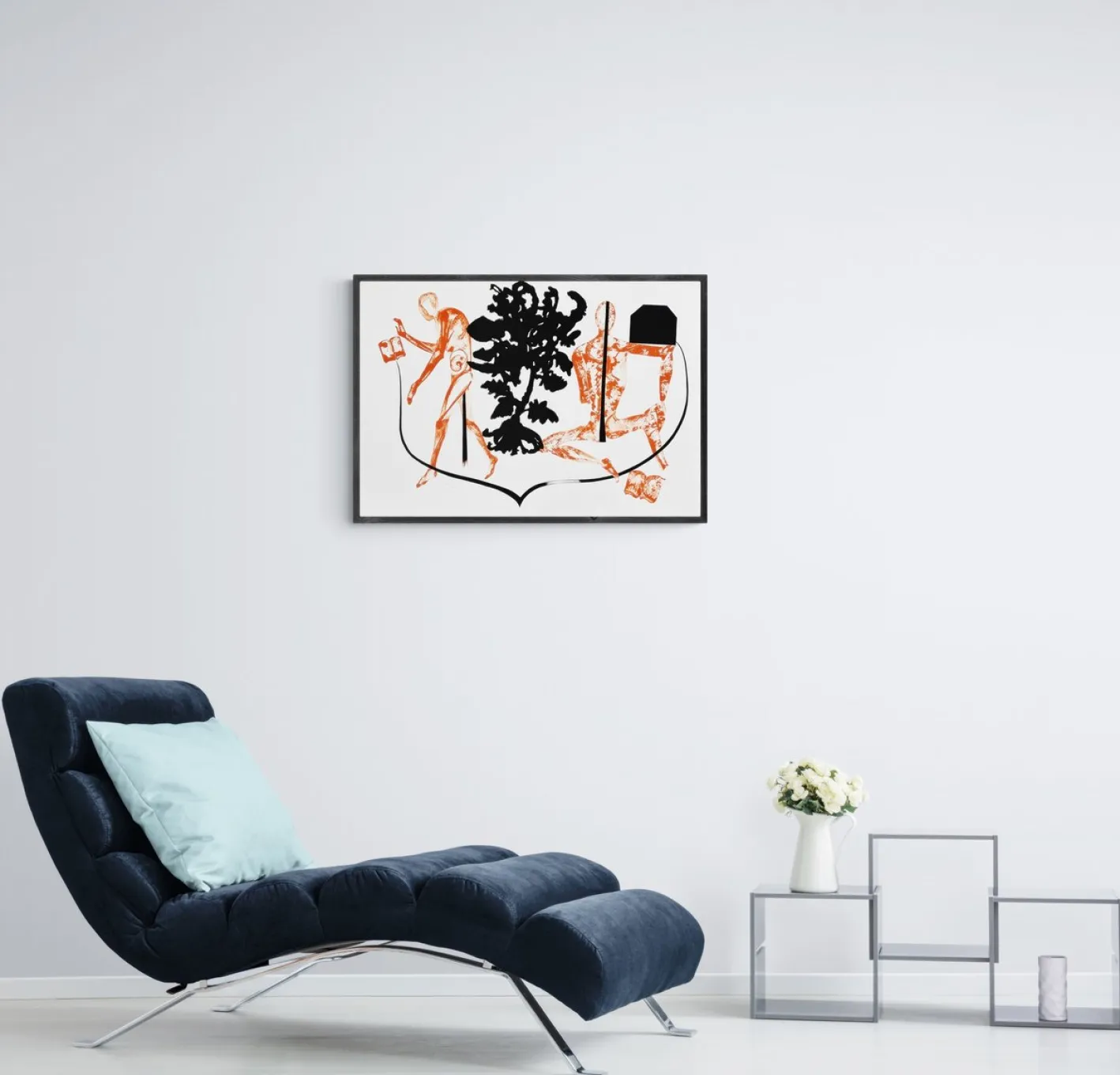 Atul Dodiya, Twins II, 1959, Lithographie