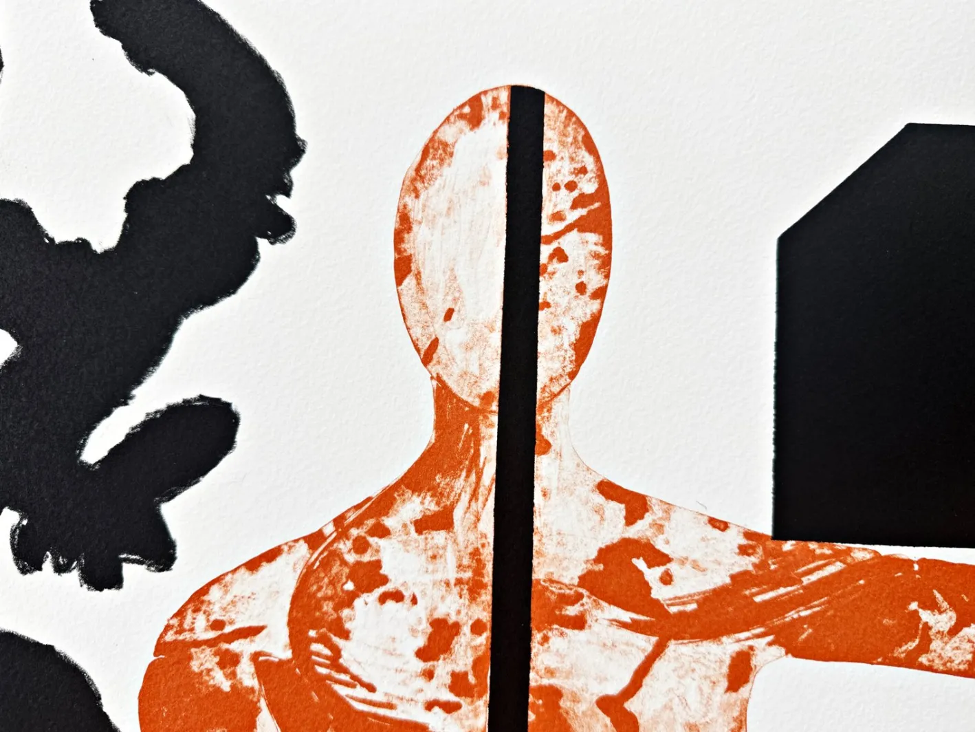Atul Dodiya, Twins II, 1959, Lithographie