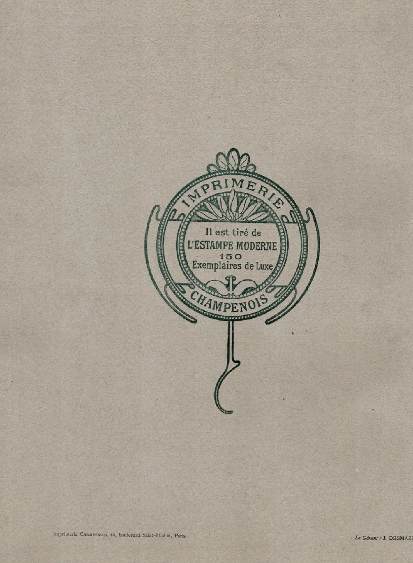 Auguste Donnay, Artémis, 1898, Lithographie auf Papier