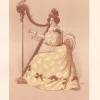 Auguste Roedel, La Romance, 1898, Lithographie & Papier