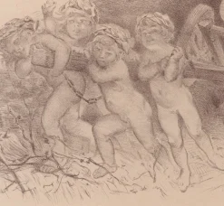A. Willette, Exposition Internationale von Les Maîtres de L'Affiche, 1898, Originallithographie