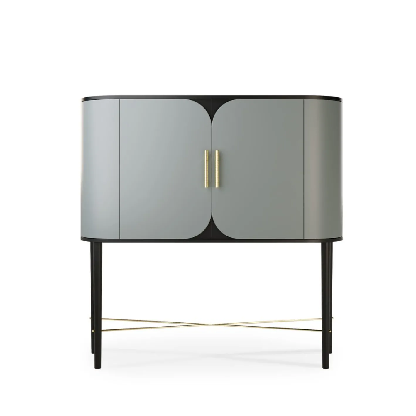 Azure Barschrank in Poolgrau