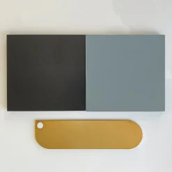 Azure Barschrank in Poolgrau