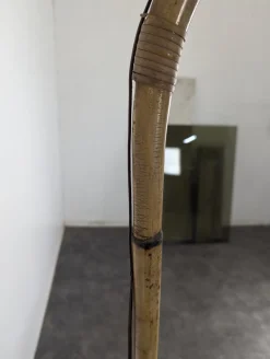 Bambus und Rattan Stehlampe