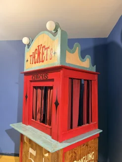 Barnum Circus Ticketschalter, 1960er