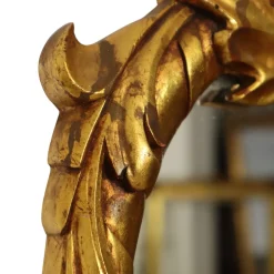 Barocker Vergoldeter Akanthus Spiegel