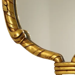 Barocker Vergoldeter Akanthus Spiegel